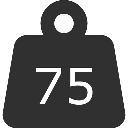 Max weight 75 2