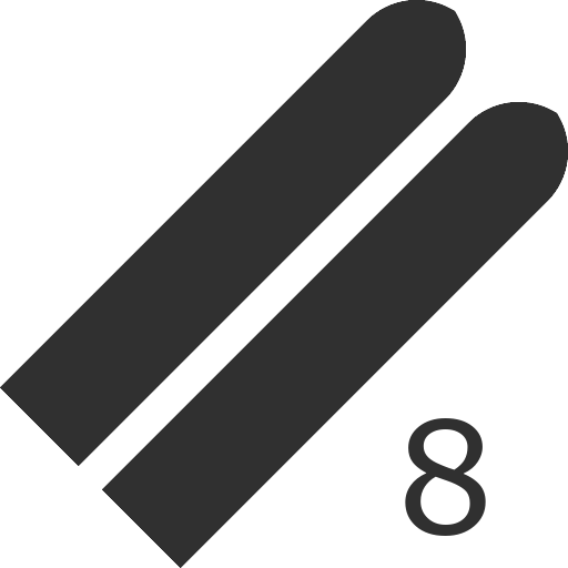 Ski amount 8 2